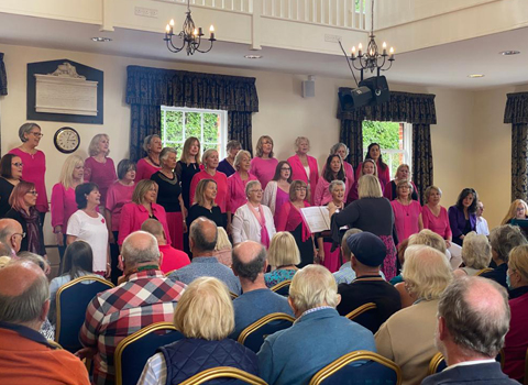 Thruxton Memorial Hall in Hampshire